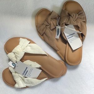 Old Navy Slip on Sandles BUNDLE NWT